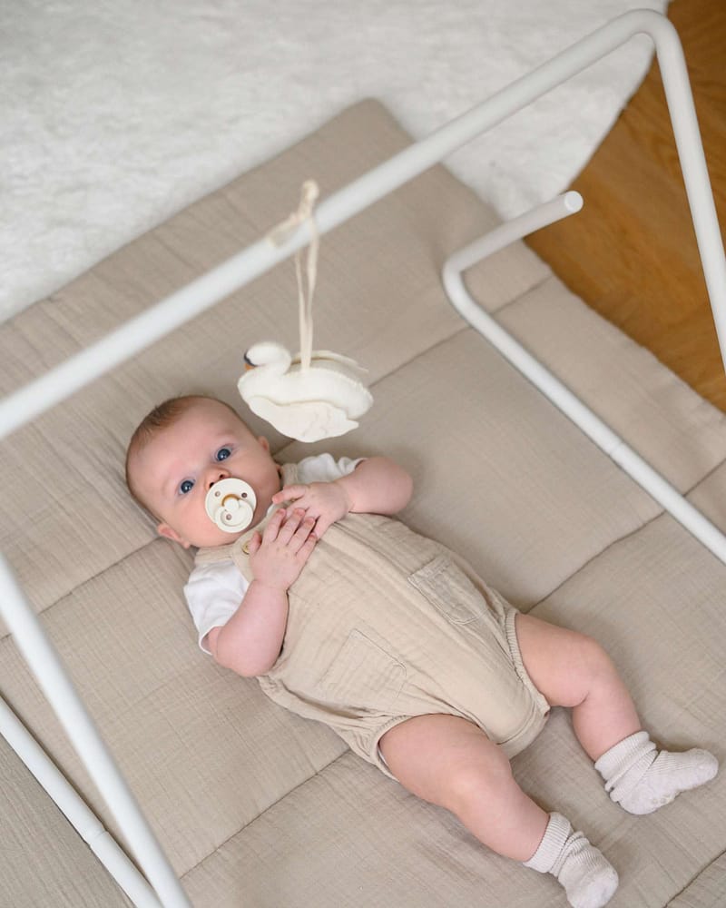 Lekematte - 100% Økologisk Musselin | Calm Play Mat, 85x110 cm