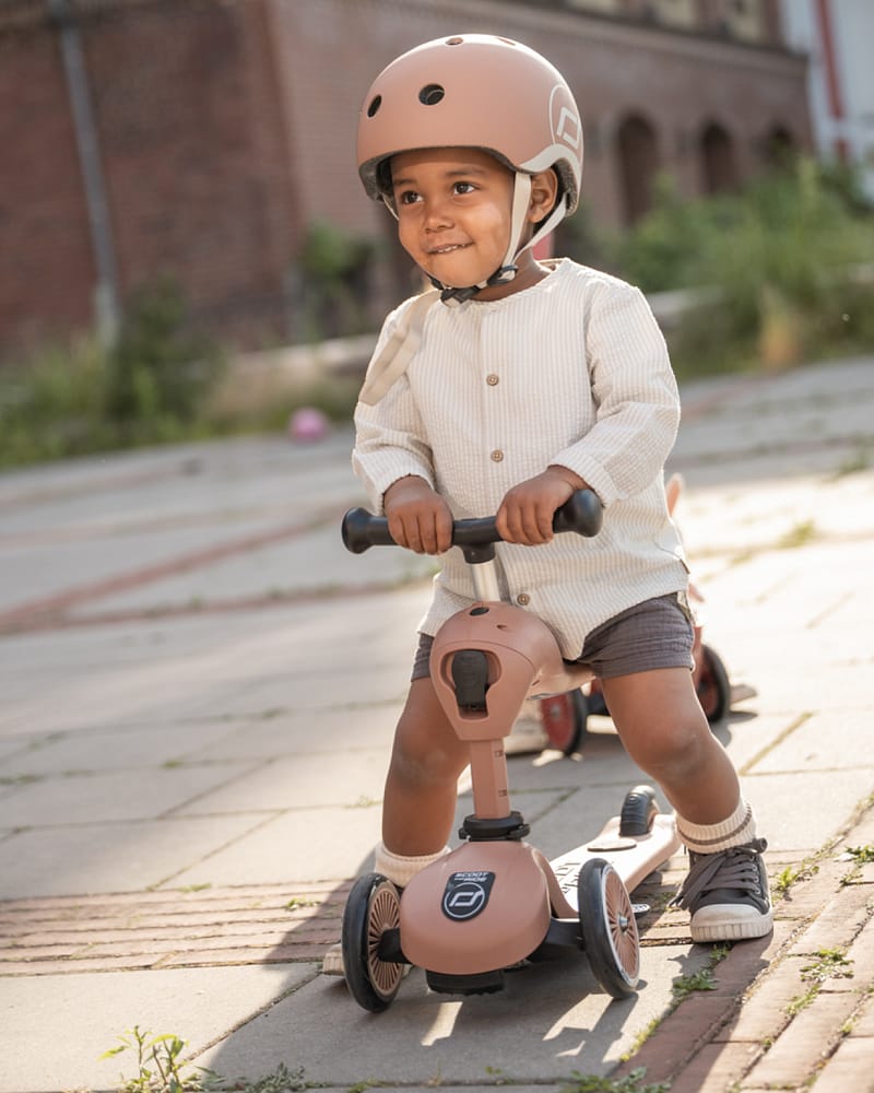 Sparkesykkel og Løpesykkel M/ Foreldrehåndtak | Scoot and Ride Highwaykick 1 Push & Go