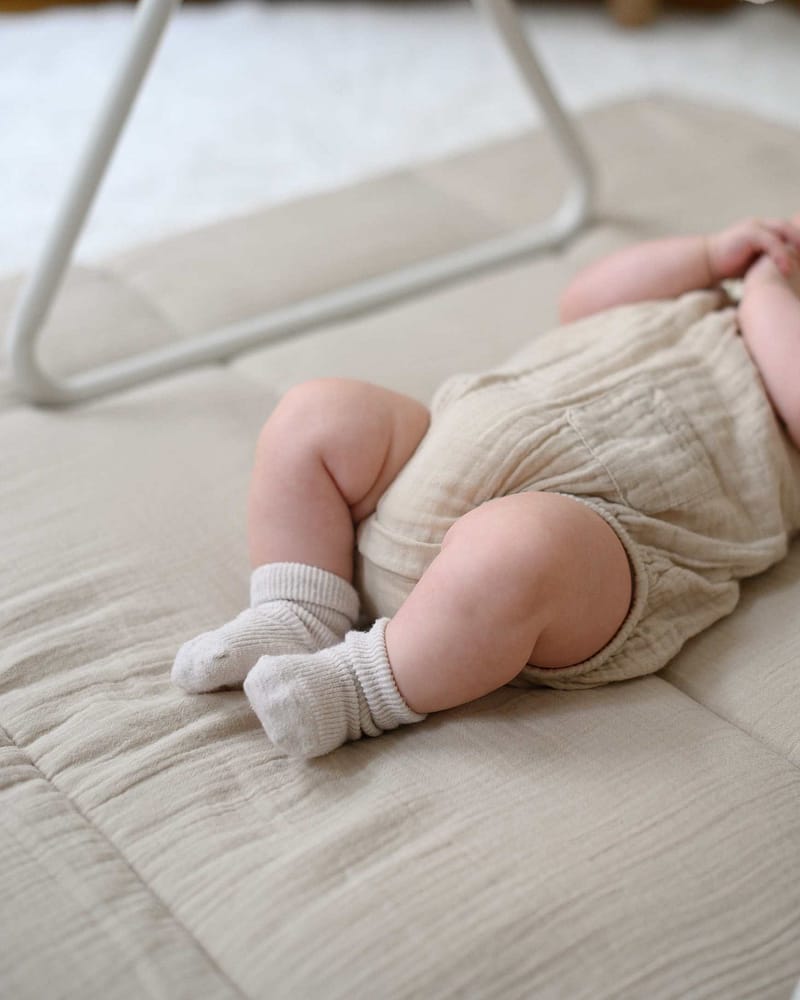 Lekematte - 100% Økologisk Musselin | Calm Play Mat, 85x110 cm
