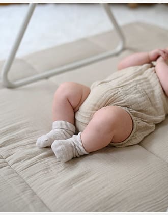 Lekematte - 100% Økologisk Musselin | Calm Play Mat, 85x110 cm
