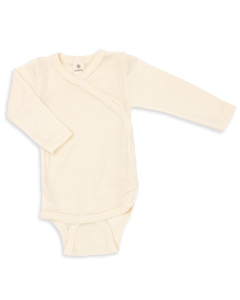 Omslagsbody - 70% Merino, 30% Silke - Ubehandlet Ull