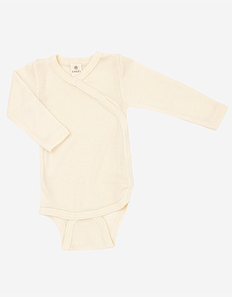 Omslagsbody - 70% Merino, 30% Silke - Ubehandlet Ull