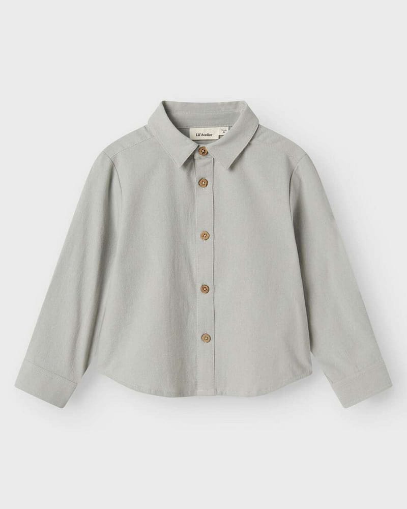 Skjorte Barn - 100% Øko Bomull | Hadam LS Loose Shirt
