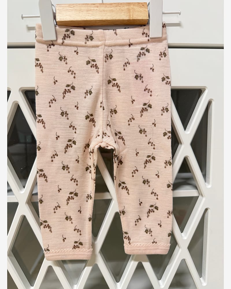 Ullbukse Leggings Baby - 100% Merino | Noel Nia Wool Slim Legging
