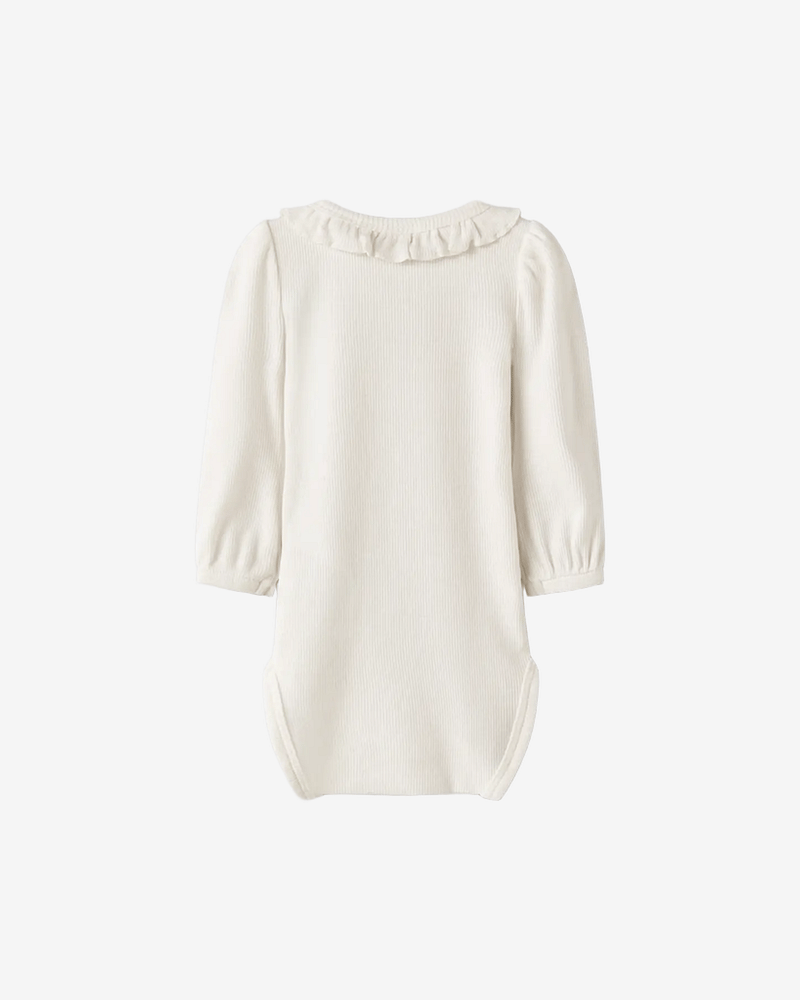 Body Langermet m/ Volangkrage - Øko TENCEL | NBFFRIJO LS SLIM BODY LIL