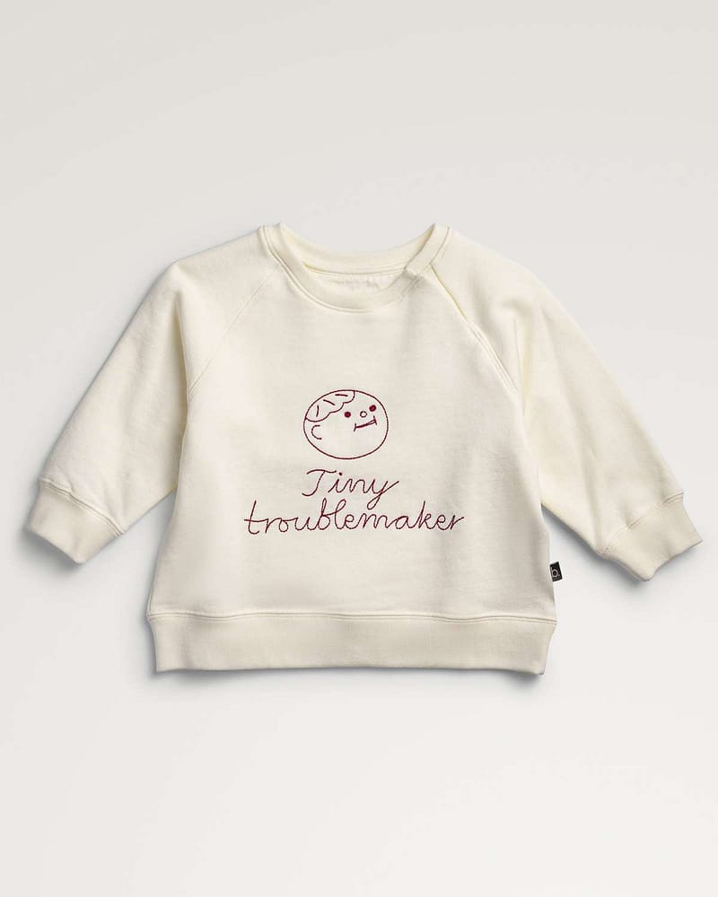 Genser Baby | Baby Sweatshirt Tiny Troublemaker