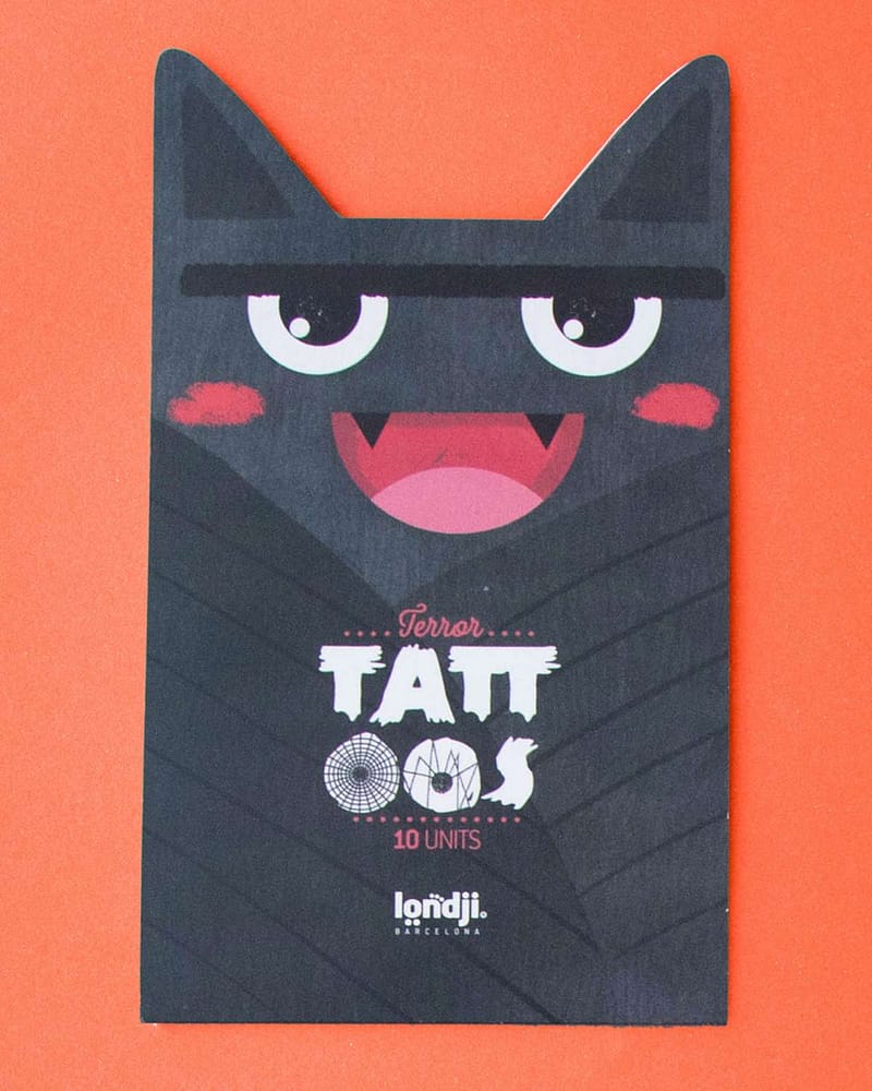 Tatoveringer Barn 10pk - Dermatologisk testet | Halloween