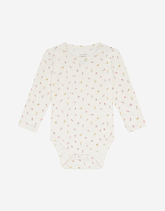 Body Baby med Print - 95% Bambusviskose, 5% Elastane | HCBuller Vintage