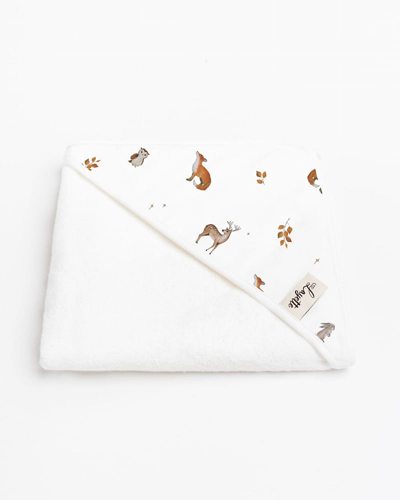 Badehåndkle Baby - 100% Bambus - 85x85cm