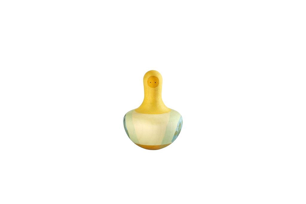 Snurrebass-fugl – Treleke baby, 10 mnd+ | Flowing yellow bird, Gul