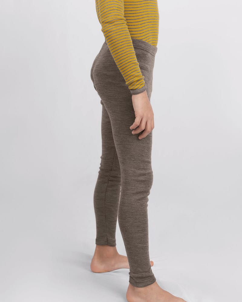Ullongs - 70% Merino, 30% Silke - Ubehandlet Ull | Children's leggings