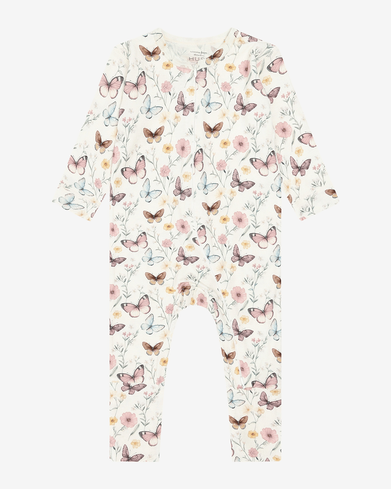 Heldress med trylleføtter - 95% Bambusviskose, 5% Elastane | HCMulle Butterfly
