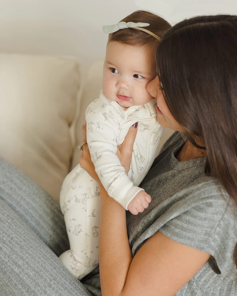 Pysj med to-veis Glidelås - 100% Øk. Bomull | Zip Longsleeve Sleeper