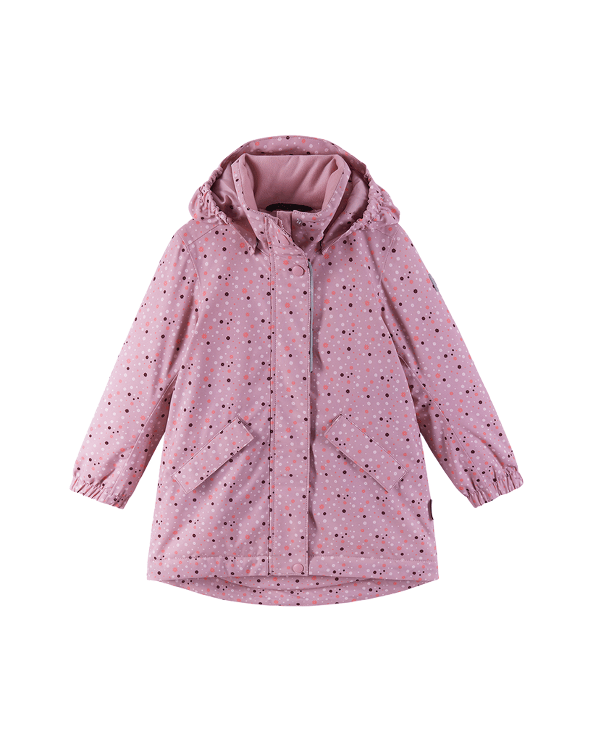 Vinterjakke – Helt Vanntett, Slitesterk – Varm, Isolering -30°C | Reimatec Mutka, Rosa - grey pink
