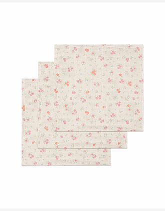 Gulpekluter 3pk - 100% Øko Musselin - 65x65cm