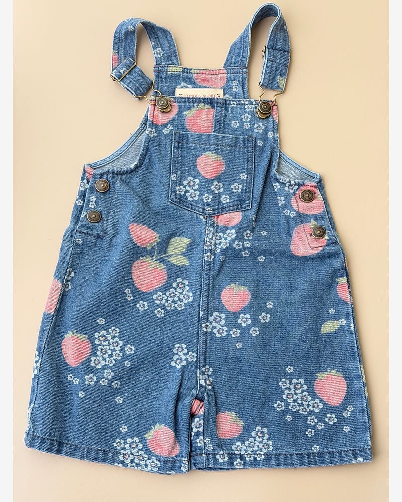 Seleshorts Barn – Denim, 100% Øko Bomull | Magot Overalls GOTS