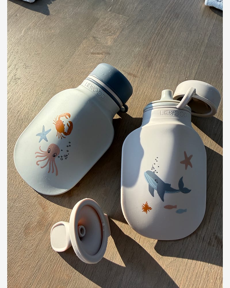 Smoothie Poser 2pk M/ Skje - Silikon