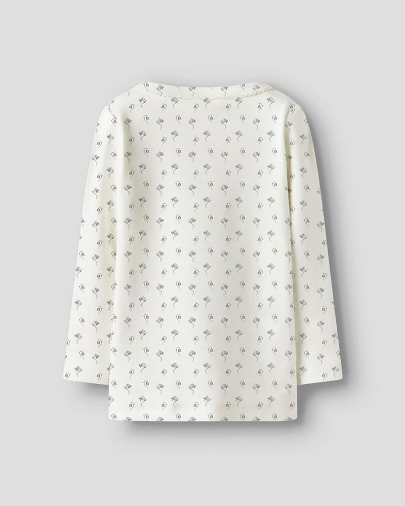 Trøye Langermet M/ Print Barn - Øko TENCEL | NMFGAYO SAG LS SLIM TOP LIL
