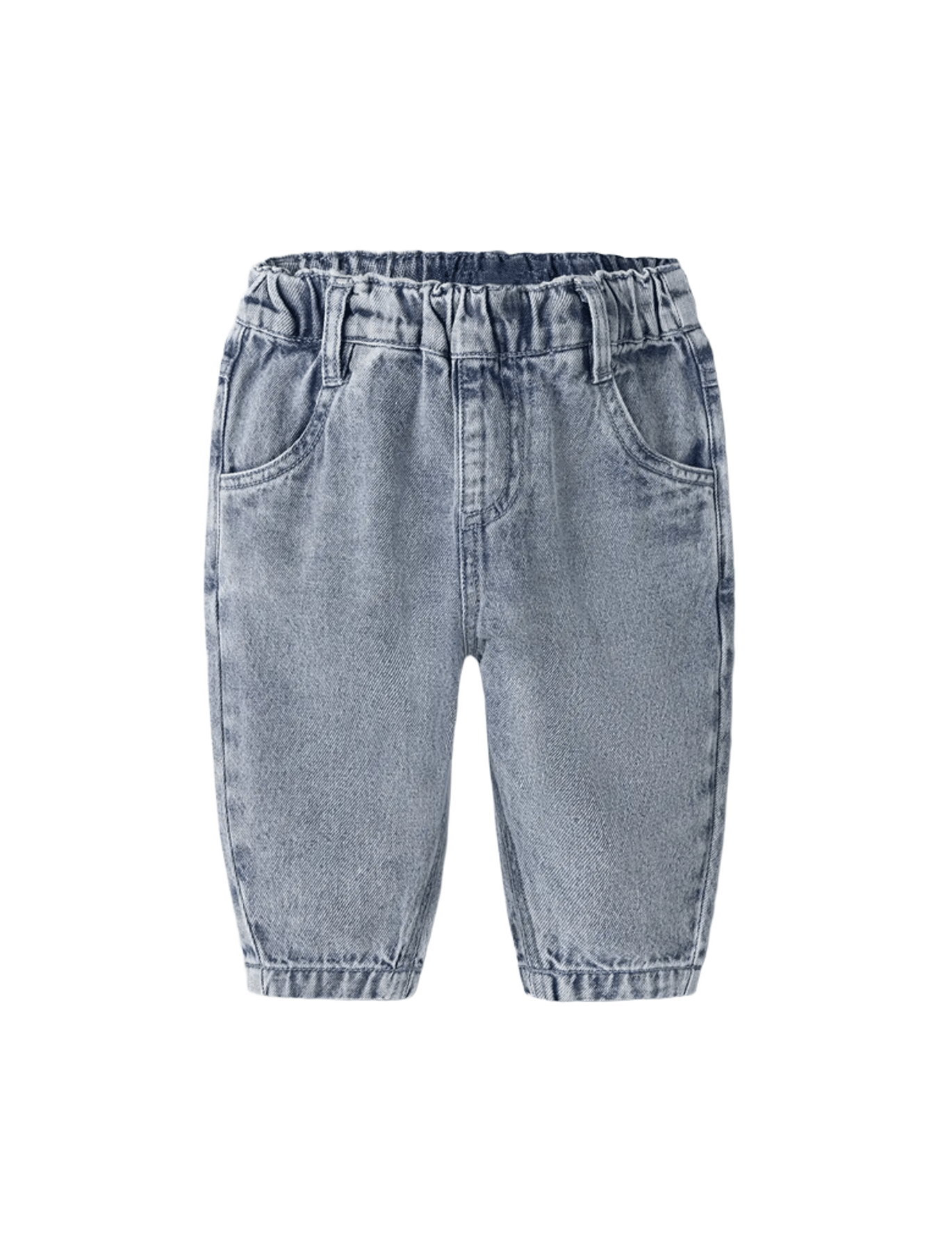 Denim Bukse Baby – Øko Bomull | NBMFUNDA LOOSE JEANS, Blå - Medium Blue Denim