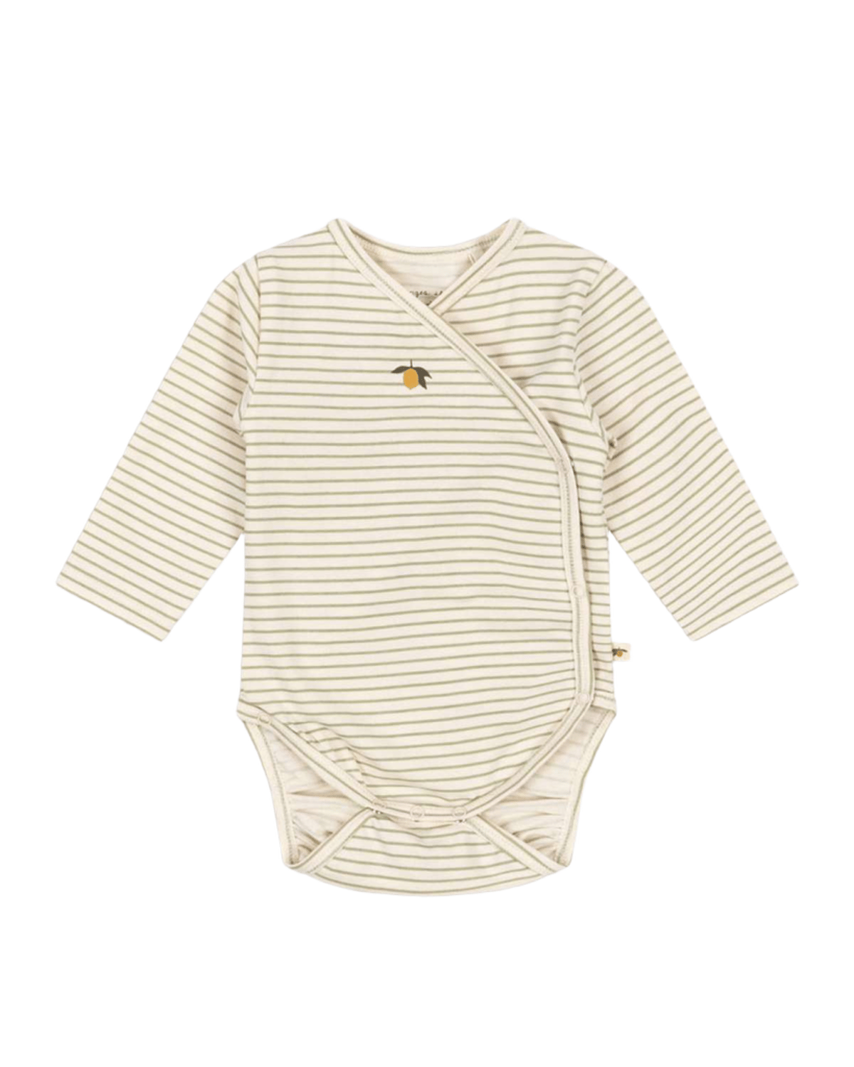 Omslagsbody Langermet – Øko Jersey | Basic Long Sleeve Newborn Body