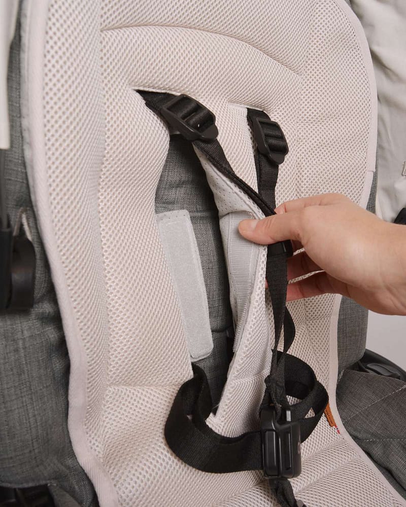 Air Inlay Barnevogn - Underlag i tykt AirMesh-skum