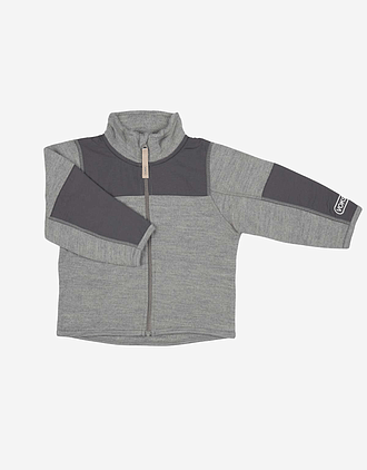 Ulljakke Barn - Varm Ullfleece m/ Nylon forsterkning | Wool Fleece Jacket