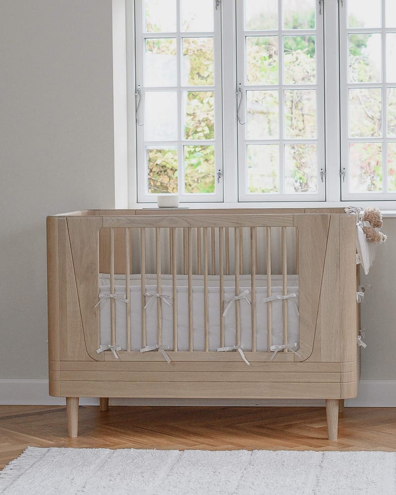 Sengekant Sprinkelseng 30x367cm - 100% Øk. Bomull | Bed Bumper