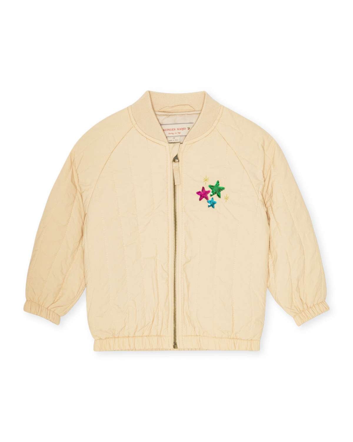Tynn Boblejakke m/ Glitter Paljetter – Høst / Vår | Juno Sequin Bomber Jacket