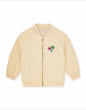Tynn Boblejakke m/ Glitter Paljetter - Høst / Vår | Juno Sequin Bomber Jacket