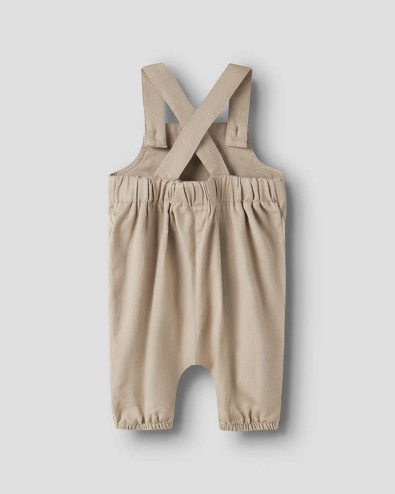 Selebukse Baby M/ Volanger - Øko Bomull | NBMDOREEN LOOSE TWI OVERALL