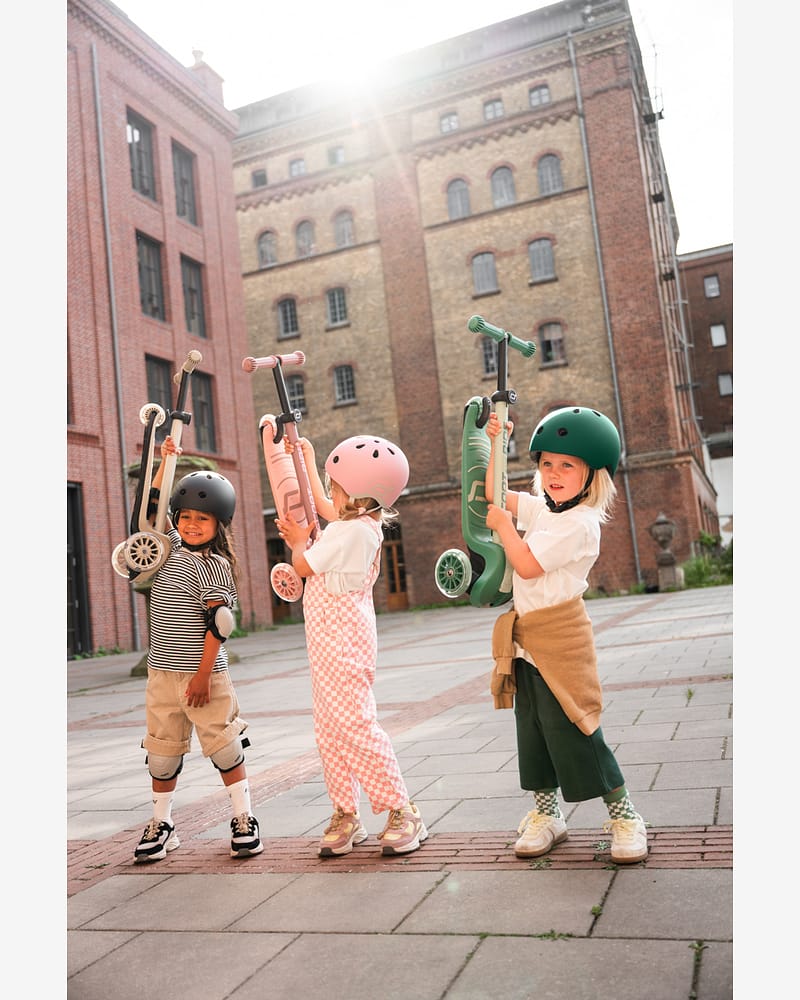 Scoot and Ride Highwaykick 3S Sparkesykkel - med LEDlys i hjul | Barn 3år+