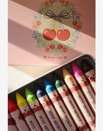 Fargestifter Barn 10pk - Av Bivoks | Crayons Bees Wax