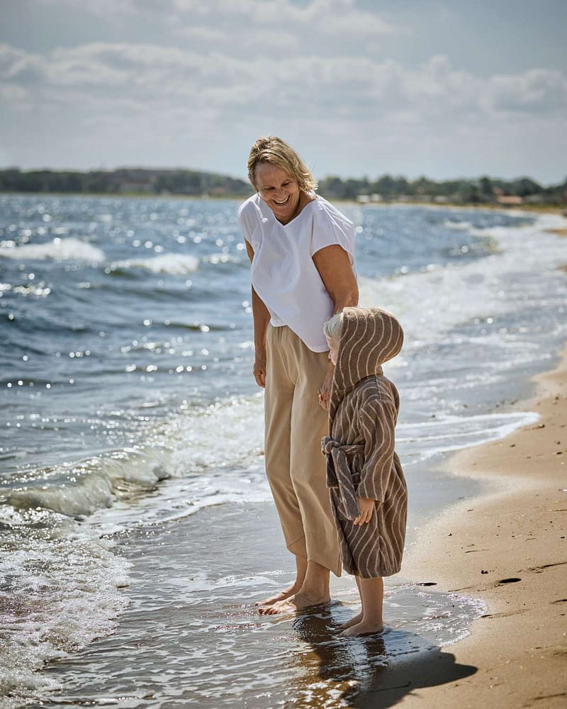 Badekåpe Barn - Øko Bomullsfrottè