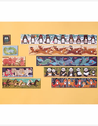 Puslespill og Tellelek - 10x Puslespill Barn 3år+ | 10 penguins puzzle NEW