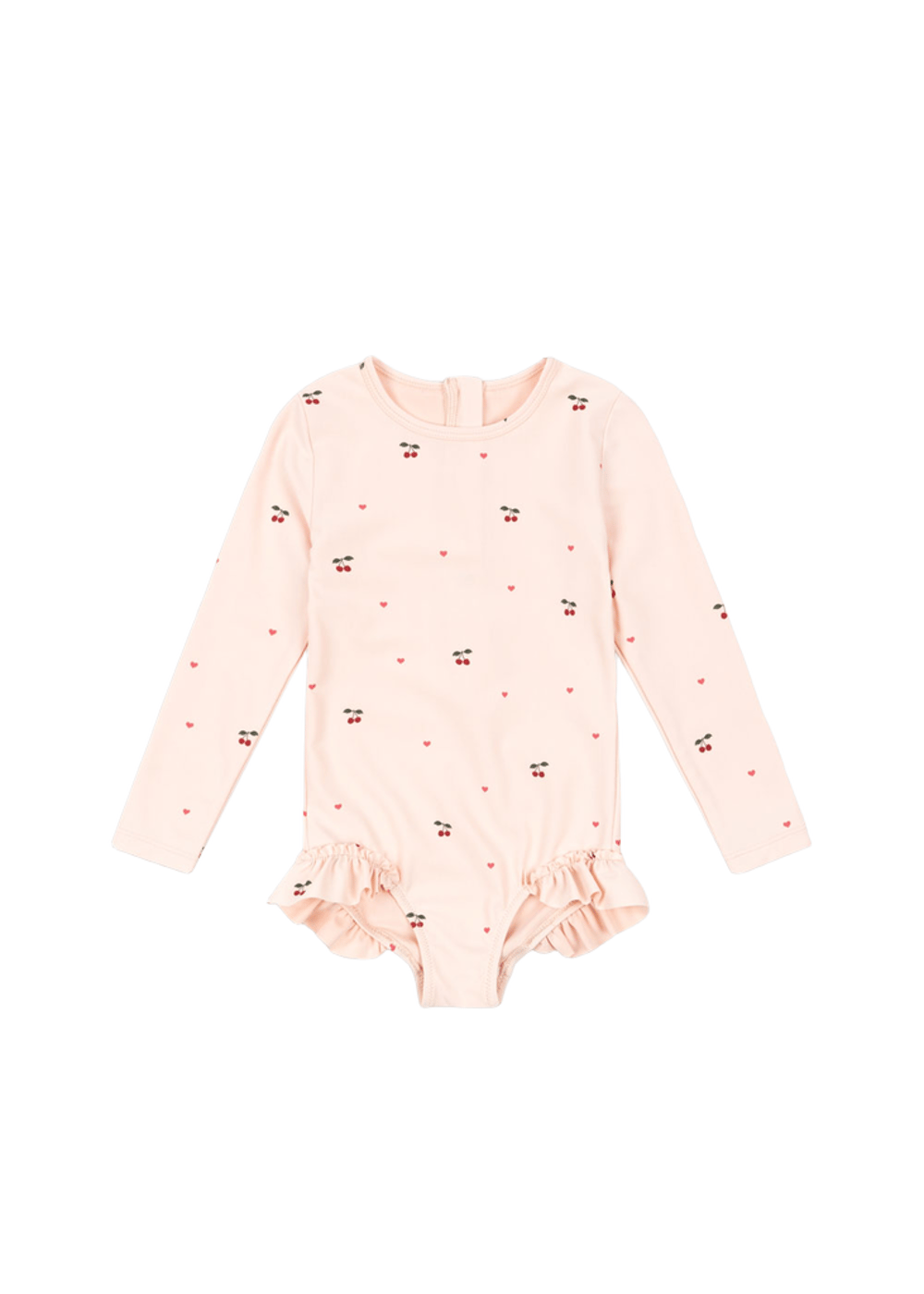 Badedrakt med Armer og Volanger - UV 50+ | Merle LS Swimsuit