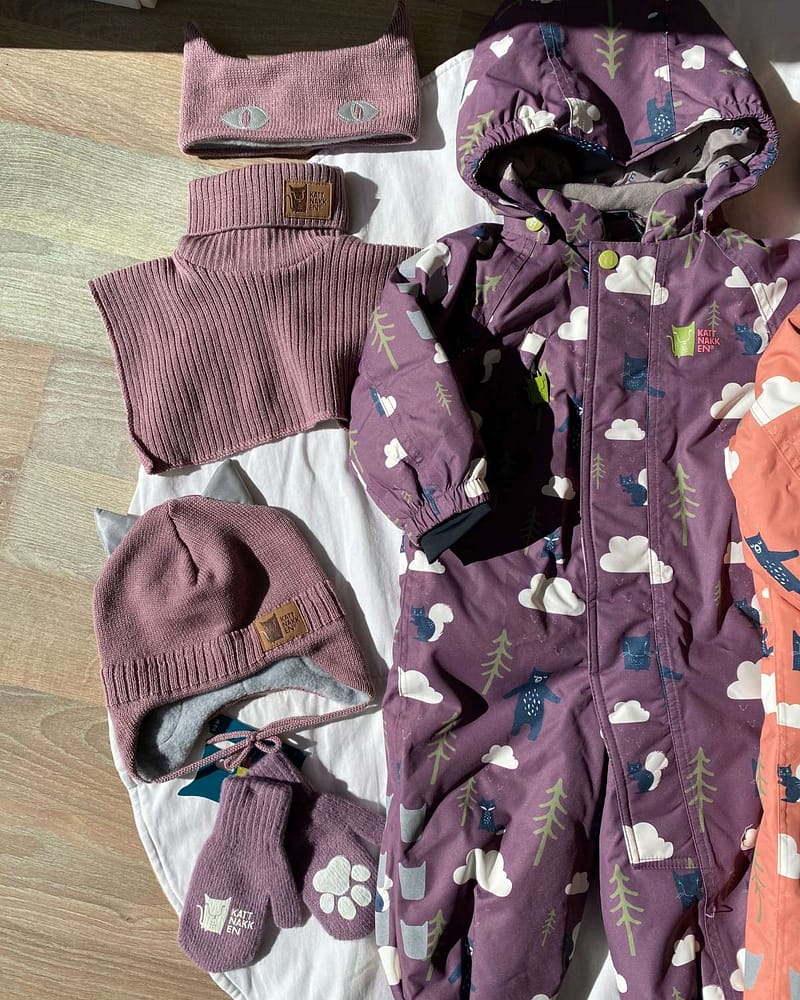 Kattnakken Vinterdress Baby - Teknisk | Vanntett 12000mm