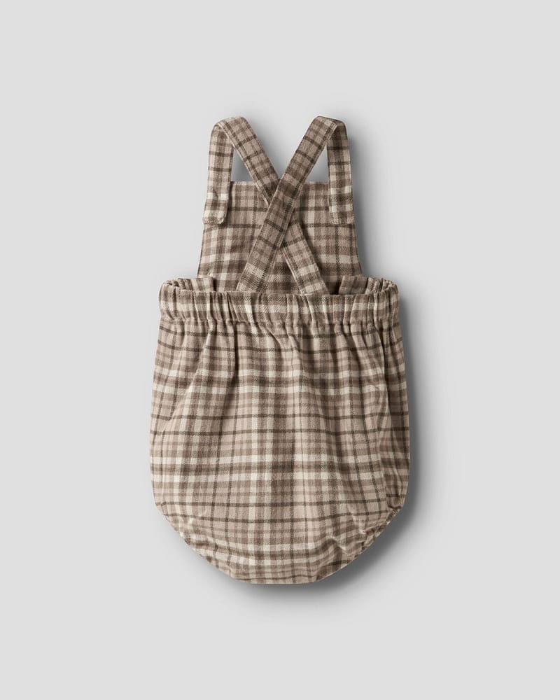 Romper Baby - Vevd Twill, Øko Bomull | REBEL LOOSE ROMPER LIL