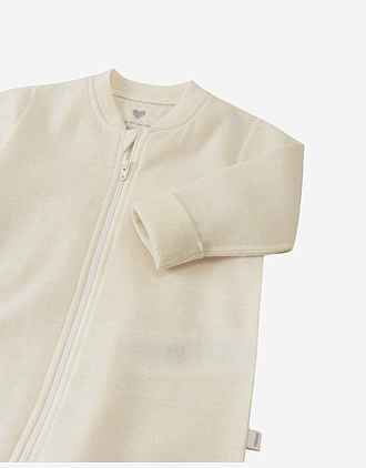 Ulldress Baby i Merinoull - To-veis Glidelås | Sparkedress Syliin