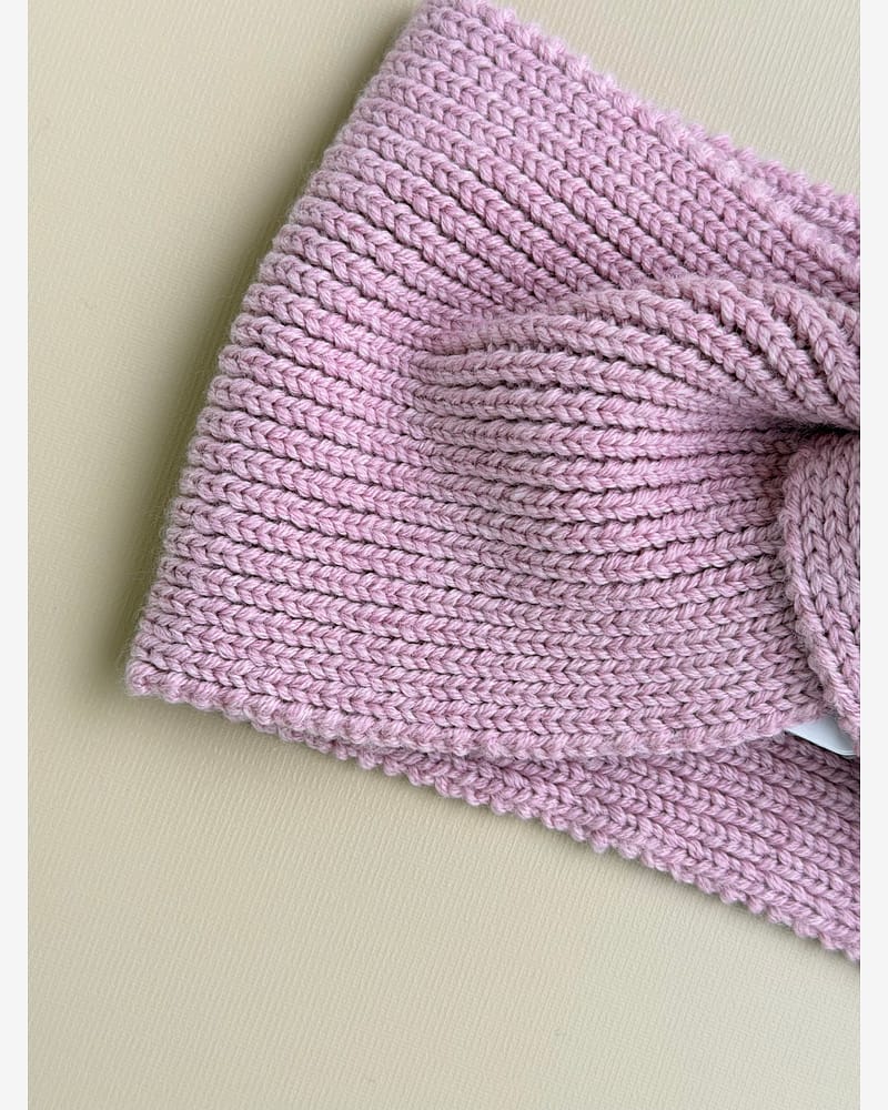 Pannebånd med dusk - 100% Merino | Hodebånd Pompon