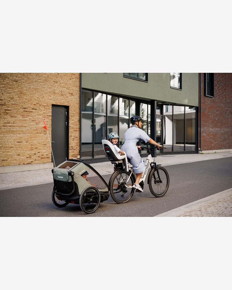 Hamax Outback Next Sykkelvogn & Barnevogn, Plass til ett barn | Enkel Bicycle Trailer