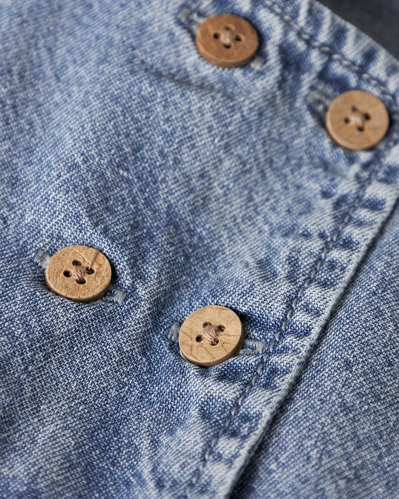Kjole Barn - Denim, Øko Bomull | NMFTAYA SL DNM SPENCER LIL