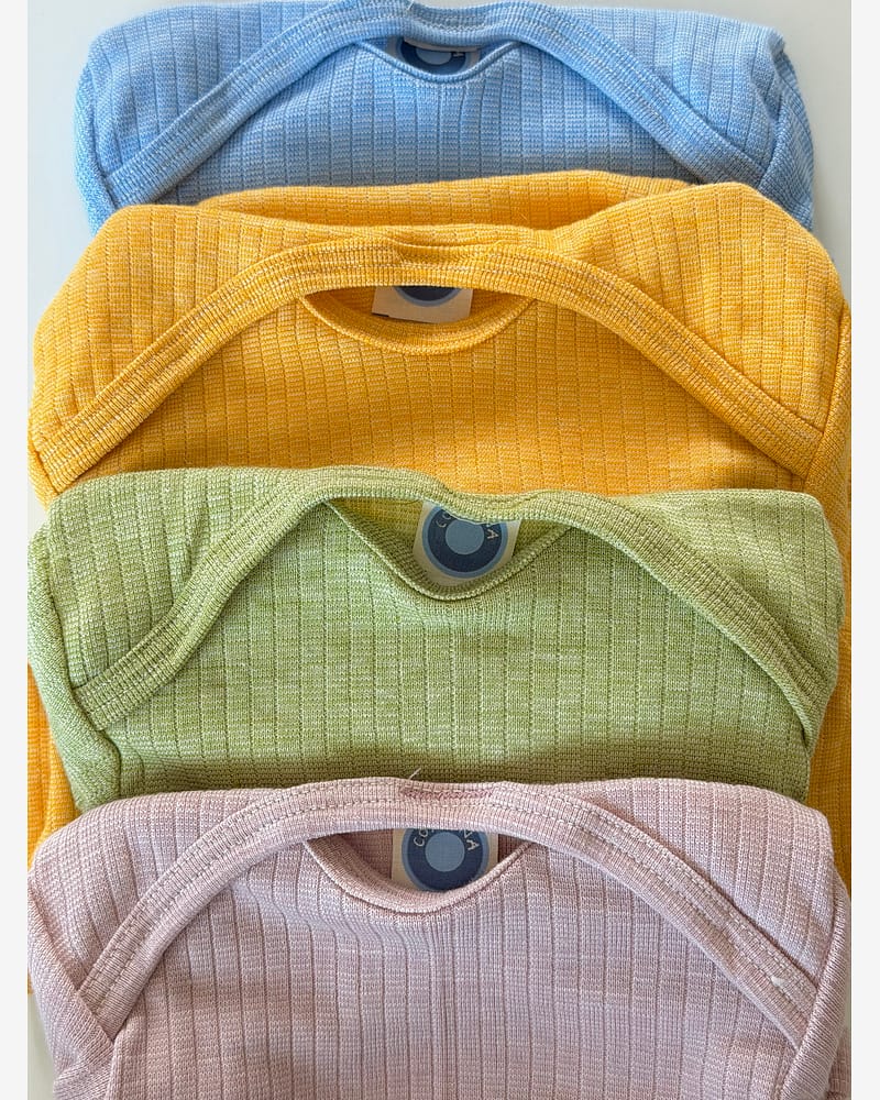 Body Rib – 45% Bomull, 35% Merino, 20% Silke – Ubehandlet Ull