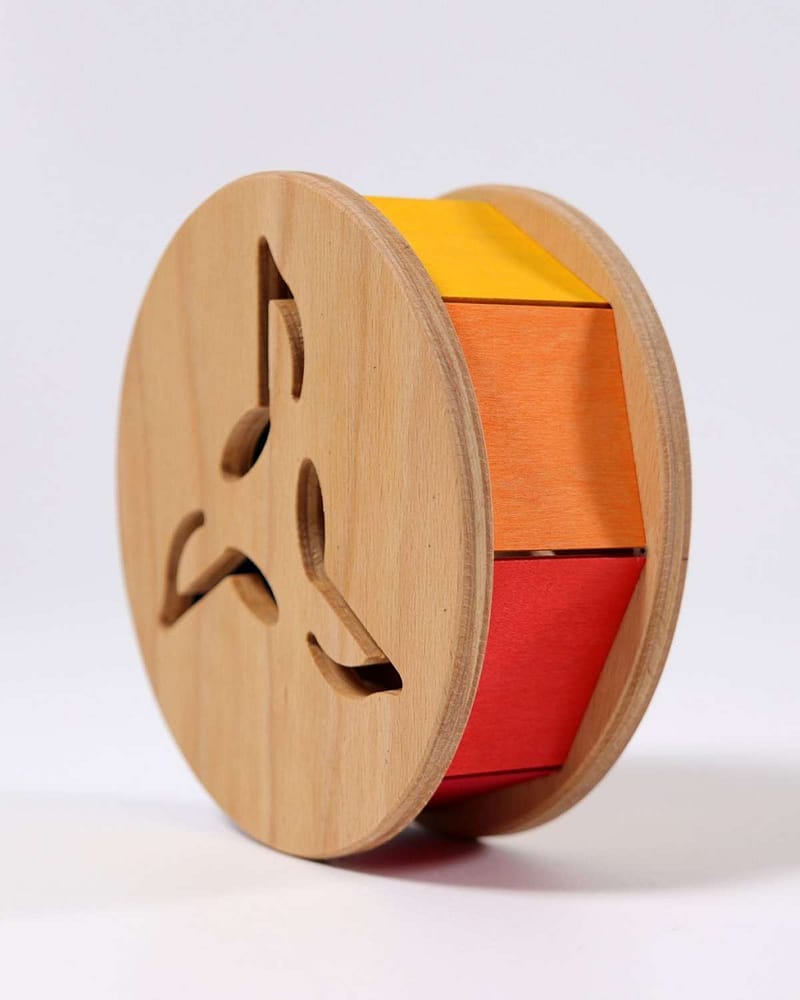 Babyleke - Rullende Rangle med Klang | Sound and Color Wheel