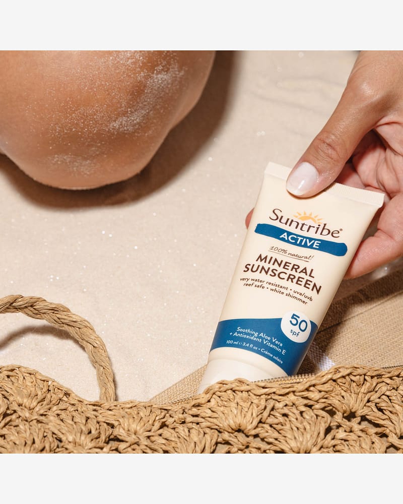 Solkrem Active SPF50 - Mineral, 100% Naturlig – Miljøvennlig | 100ml