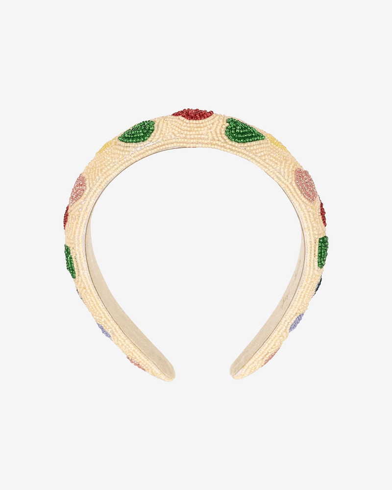 Hårbøyle med fargerik glassperler | Coeur Beaded Hair Brace