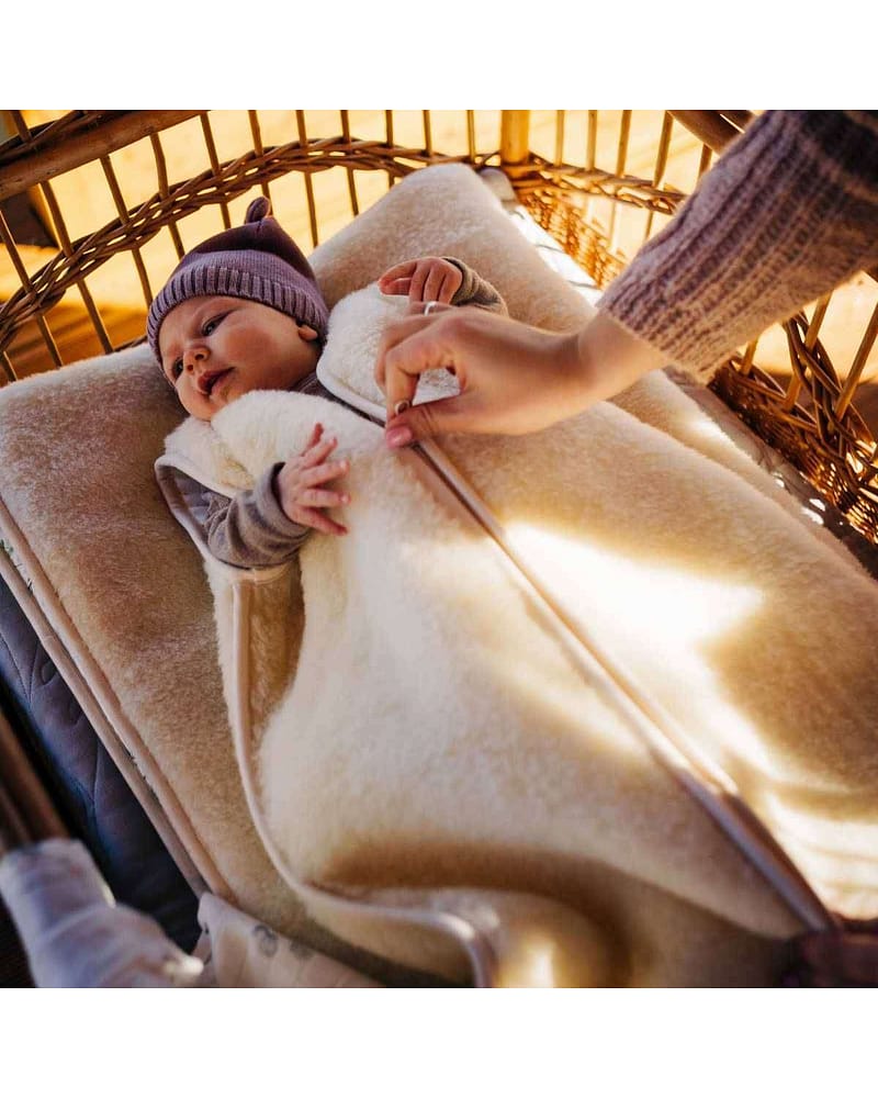 Nattpose Baby 0-9 mnd - 100% Merinoull