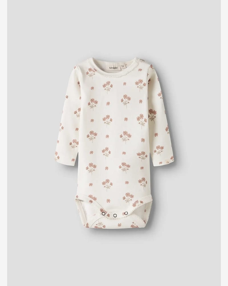 Body M/ Print - Øko Bomull | NBNLAYO KIM LS SLIM BODY LIL NOOS
