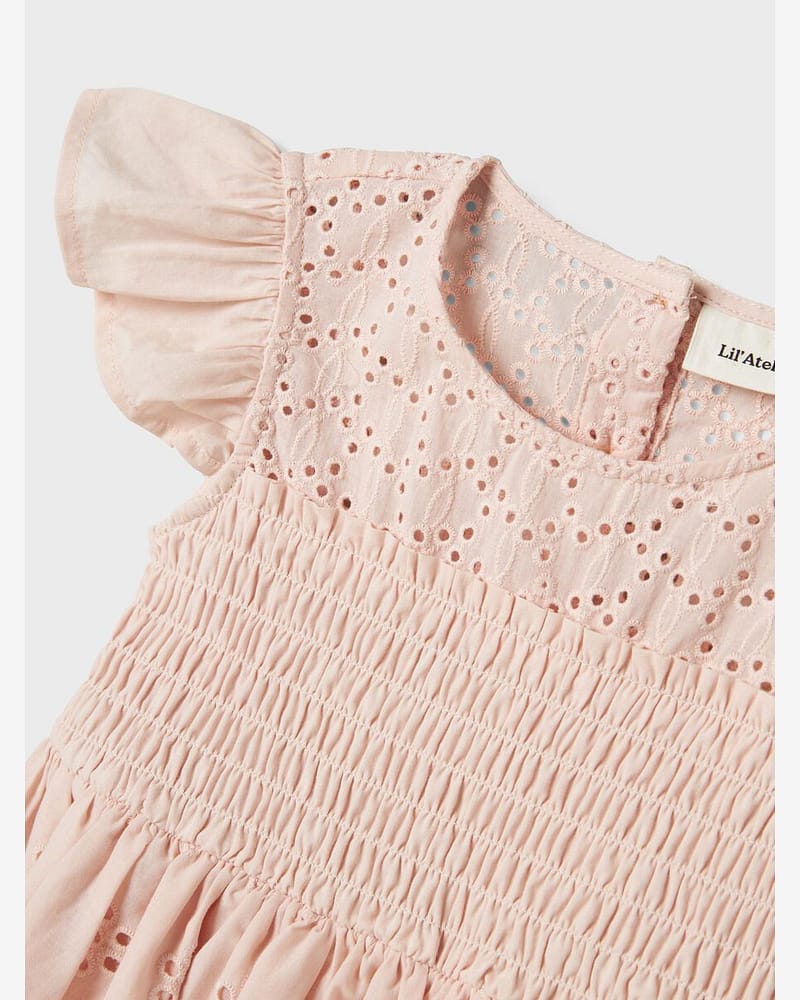 Kjole Barn Kortermet - 100% Øko Bomull | Fjedi Capsl LS Dress