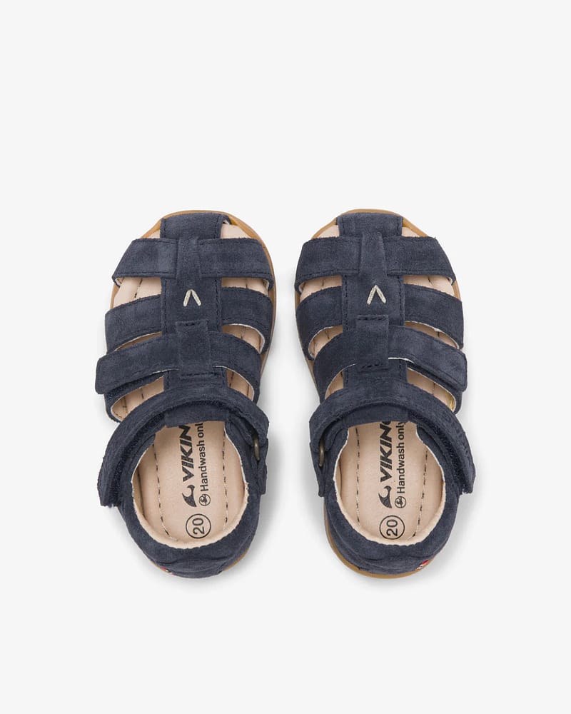 Viking Sandaler Baby - Skinn, Barfotsåle | Alv Lonn Barefoot Sandal 1V