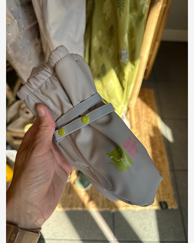 Regnvotter Barn M/ Fleecefôr